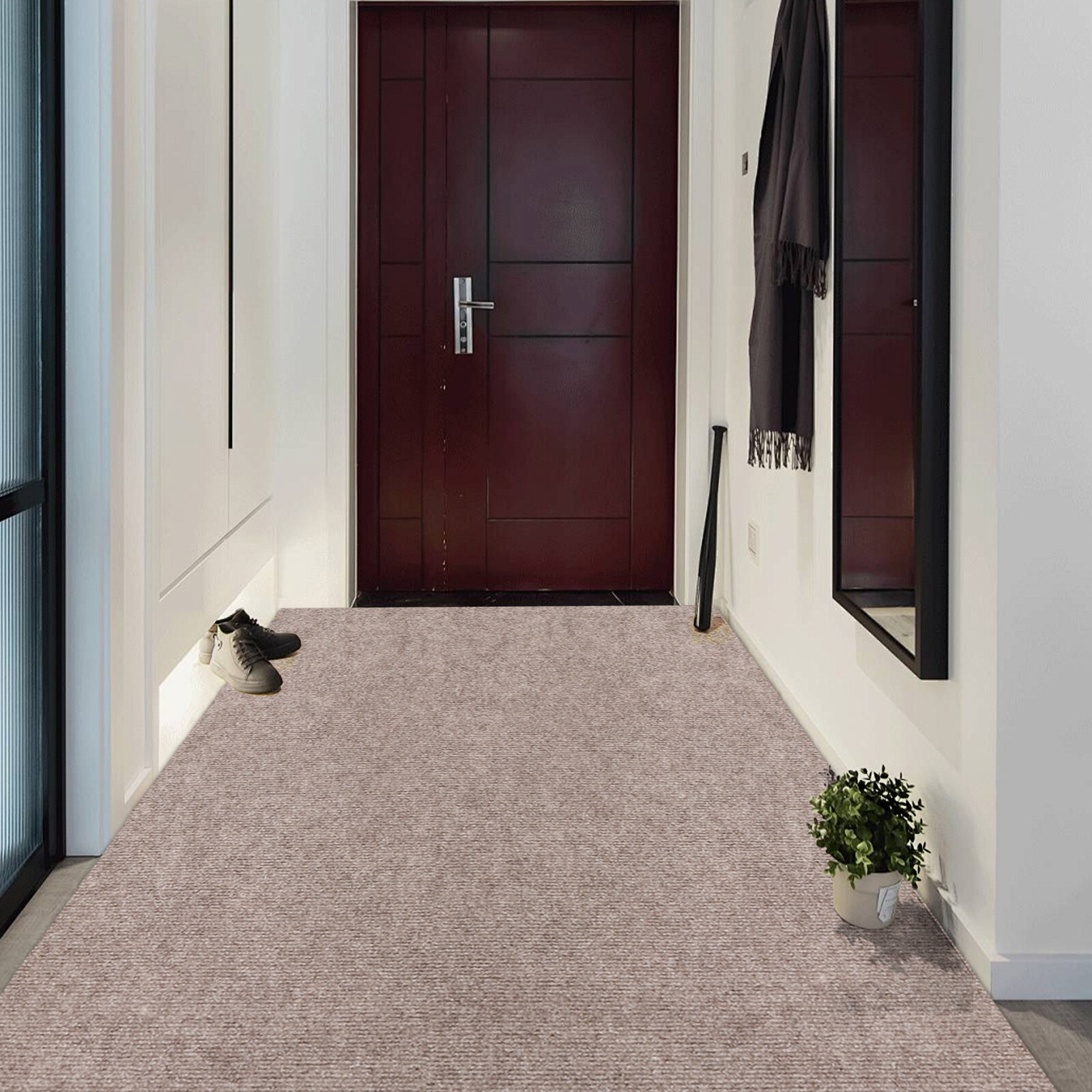 Non-Slip Indoor Outdoor Commercial Entrance Floor Mat 9.84x3.94ft