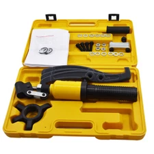 5T Hydraulic Bearing Gear Puller Wheel Hub Puller Separator Garage Tool 3-Jaws