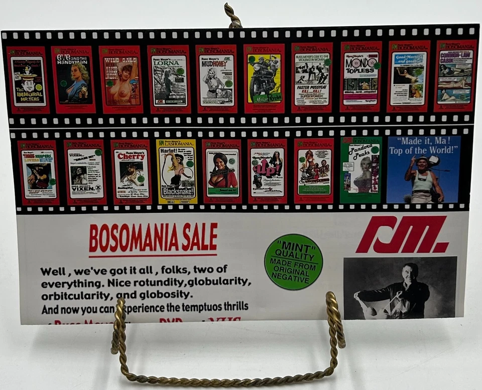 Russ Meyer Bosomania 19 Cards CATALOG VINTAGE ORDER FORMS Foto 2 de 3