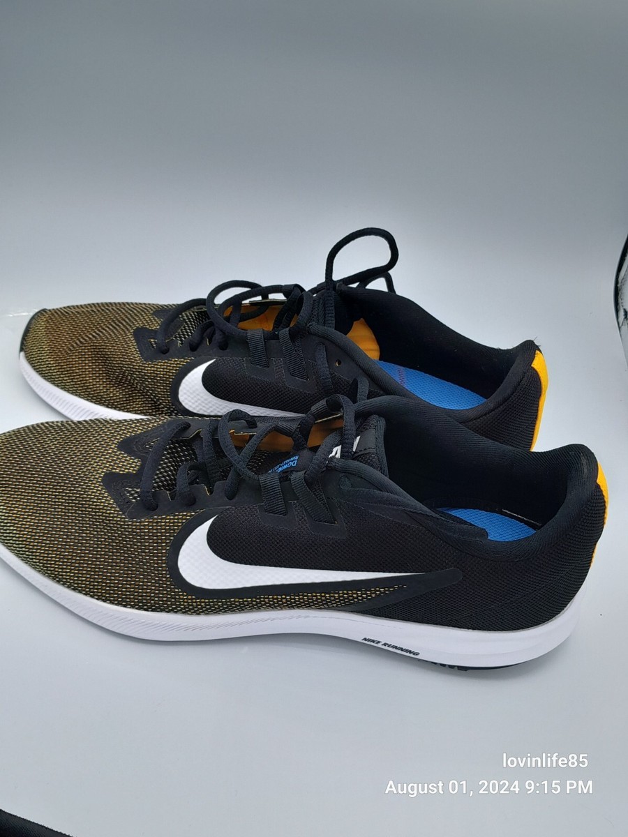 Size Nike Downshifter Black Laser Orange for sale online