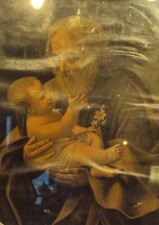 quadro cromolitografia oliografia san giuseppe n°2