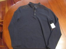 Vineyard Vines Sweater Mens Blue Extra Fine 10o Merino Wool Pullover NWOT M