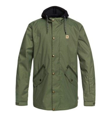DC Men's UNION Snow Jacket - GQM0 - Large - NWT 