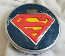 Vintage Superman Compact Disc Discman 2006 CD Player Superhero Comics Movie 1