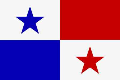 Miniflag Panama 10 x 15 cm Fahne Flagge Miniflagge