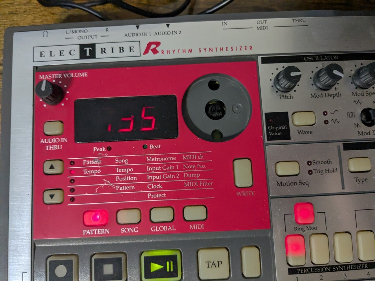 KORG Electribe ER-1 シンセサイザー Korg Electribe ER-1 Rhythm Synthesizer for sale online | eBay