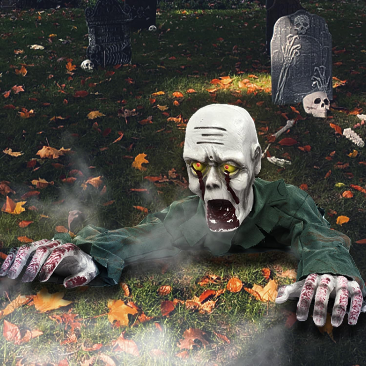 Zombie Groundbreaker d'Halloween pour animer la pelouse de la maison et amuser les enfants du quartier