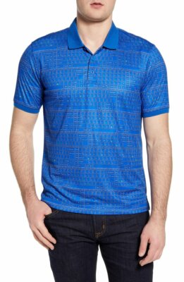 ROBERT GRAHAM Decode Performance Polo Shirt Classic Fit Sz L $128