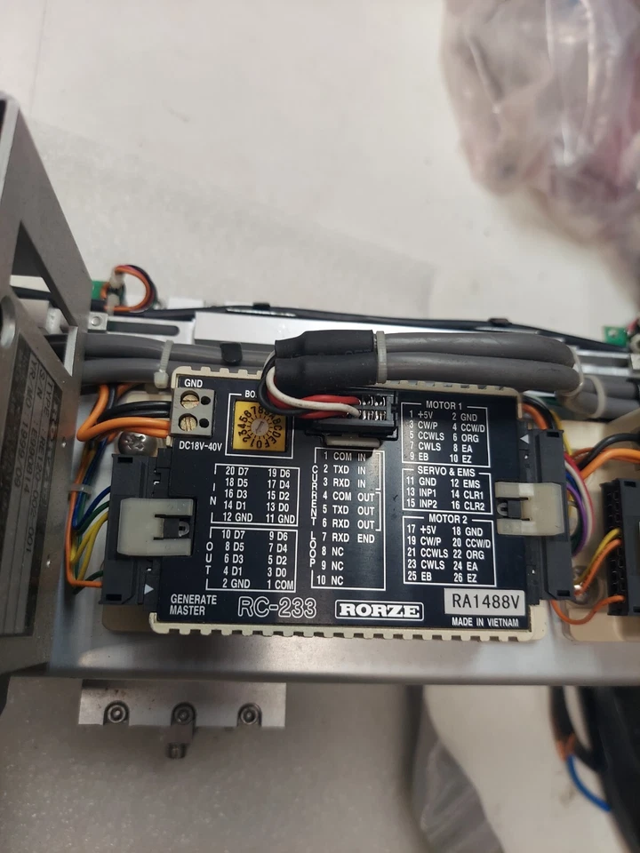 RE120-002-001 / 指数 ELEVATOR ASSY / RORZE 状况完好 优惠 — 第 4/4 张图片