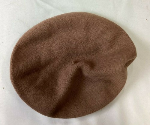 Margot Slouchy Beret Tan Brown Hat 