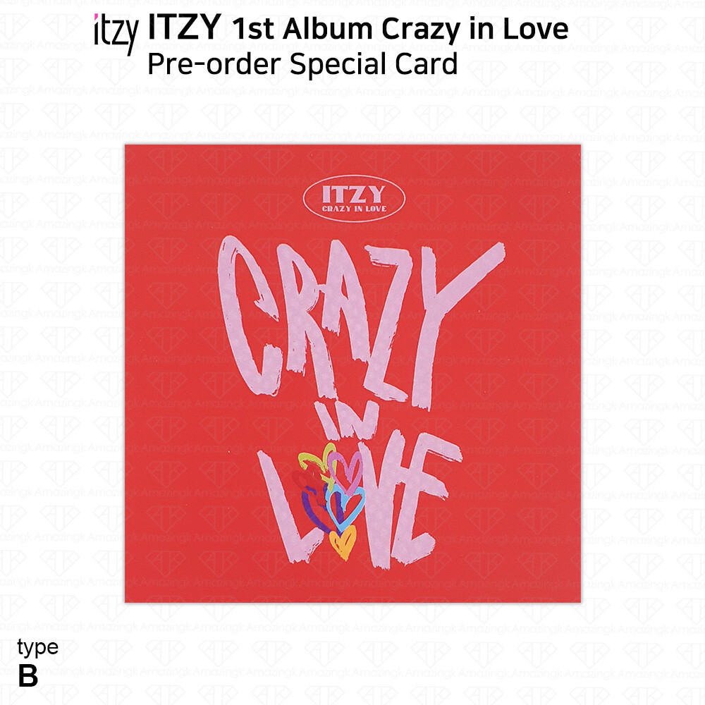 ITZY - ITZY リア　公式トレカ　Crazy in Love 釜山デパート Amazon.co.jp: ITZY イェジ 公式トレカ Crazy in Love 釜山