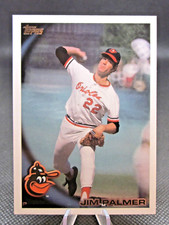 2010 TOPPS UPDATE #US-185 JIM PALMER SP SHORT PRINT VARIATION BALTIMORE ORIOLES
