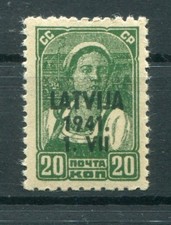 Lettland 4x PAPIERSORTE!** MNH POSTFRISCH+gepr. 150EUR (B0177