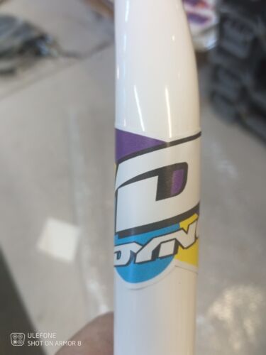 Lay Back Seat Post 22.2 7/8 GT Dyno Haro Hutch Mongoose Redline Robinson WHT DNw - Picture 1 of 5