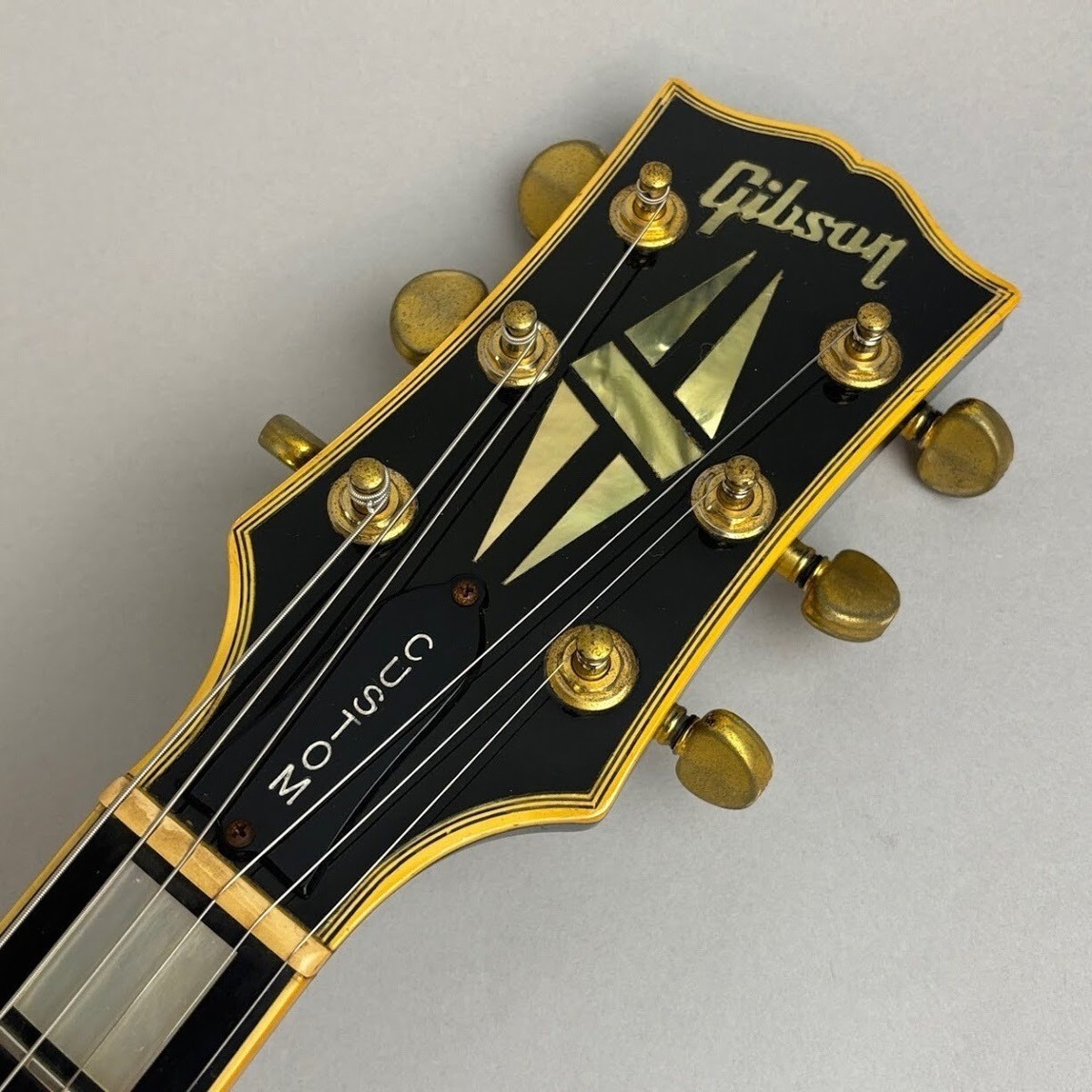 Gibson Pre Historic Les Paul Custom Ebony Black Gold Hardware USA