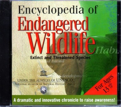 Encyclopedia of Endangered Wildlife CD-ROM for Win/Mac - Factory Sealed JC