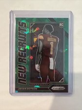 2022 Panini Prizm - New Recruits Green Ice Prizm #NR-9 Jahan Dotson (RC)