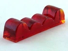 Ruby Red Glass Knife Rest - AE 306