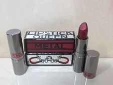 LIPSTICK QUEEN METAL LIPSTICK WINE METAL 0.13 OZ BOXED (LOT OF 2)