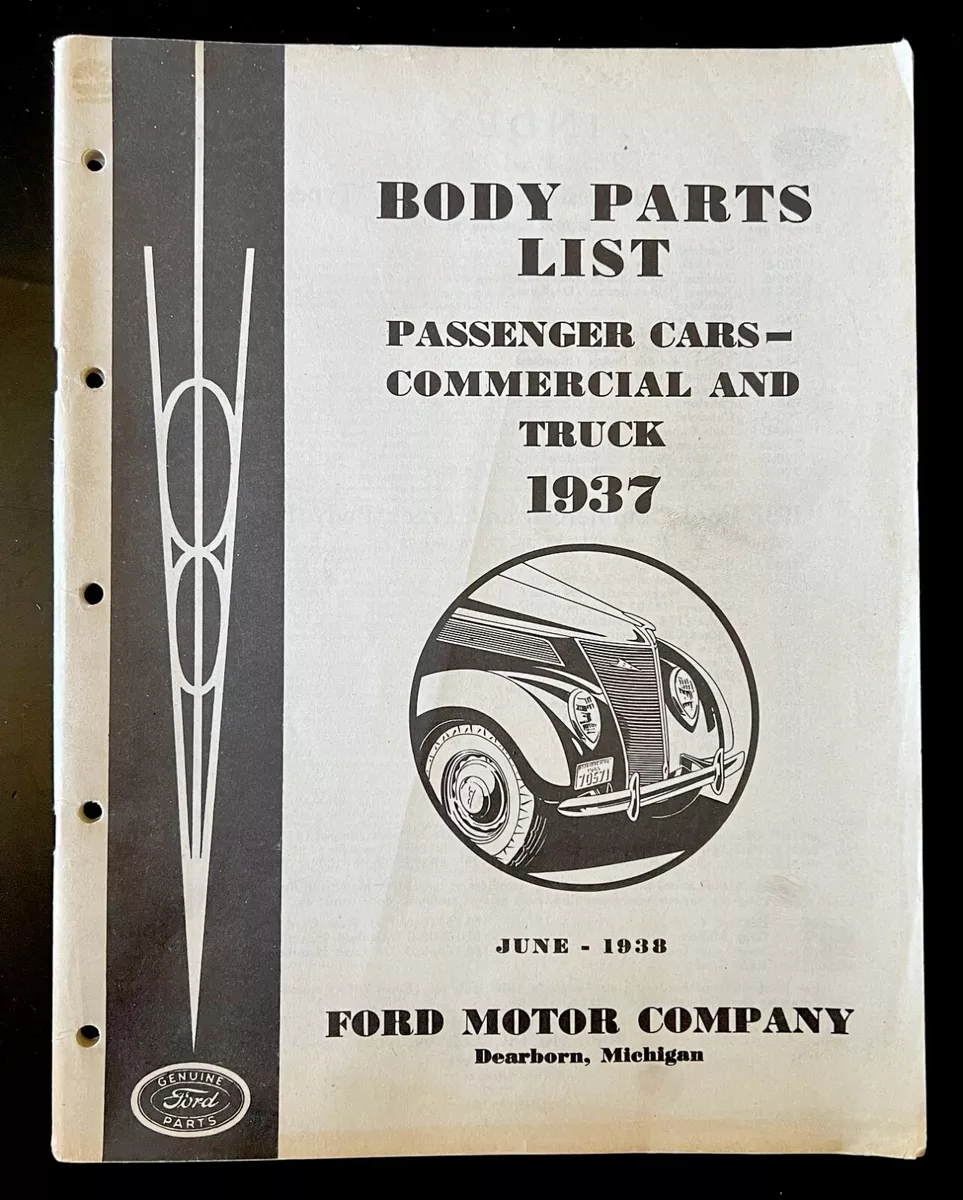 1937 ford pickup body parts deals