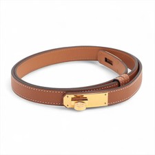 Herm s Kelly B:2023 Belt Leather Brown