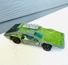 Hot Wheels Redline 1972 Side Kick in Light Green Original Casting Hong Kong