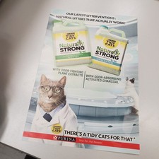 2020 Print Ad Purina Tidy Cats Litter - Cats Scientist lab coats Comedic Funny