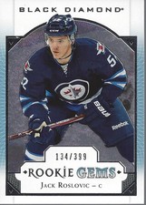 2017-18 Black Diamond Rookie Gems #RGJR Jack Roslovic /399 - HKY