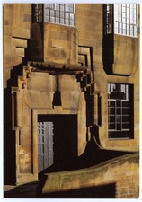 Large Postcard Glasgow School of Art Western Entrance Charles Rennie Mackintosh