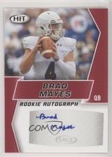 2019 Sage Hit Premier Draft Rookie Brad Mayes #A8 Auto 1h1