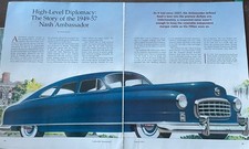 1949 1950 1952 1955 -1957 Nash Ambassador 16 Pg Article 1949 1950 1952 1955 -1957 Nash Ambassador 16 Pg Article