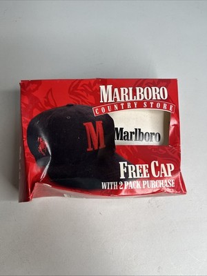 Vintage Marlboro Bucking Horse Logo Hat Promo Cap | eBay