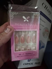Beauty Nails 24 Pcs.   All Assorted.  See Pics. 9 Boxes Total