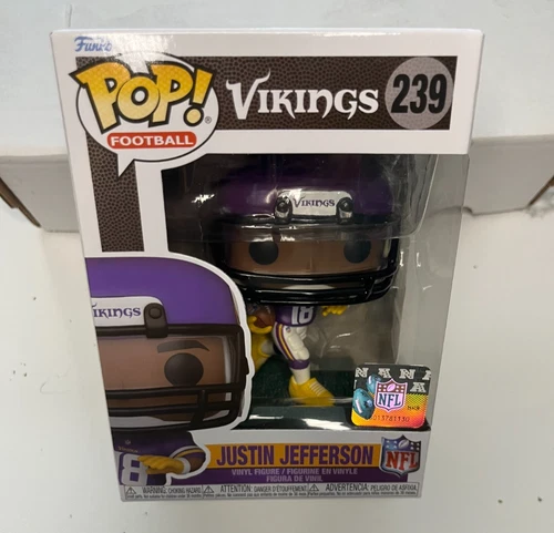 FUNKO POP! NFL: Vikings - Justin Jefferson #239 (New In Box)