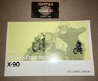 1973 AMF Aermacchi Harley Davidson X90 Owners Manual 99473 73 NOS