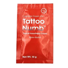 10g TattooNumb Effective Numbing Cream Skin Numb Anesthetic Painless Tattooing