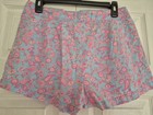 GIRLS BOARD SHORTS/BEACH WEAR SIZE MEDIUM BY CHATTERS  BLUE & PINK  — photo 4