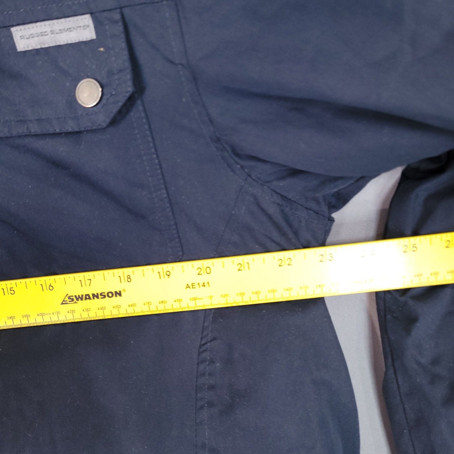 Rugged Elements Men's Jacket Navy Large Insulated… - image 3