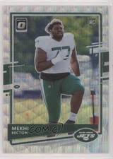2020 Panini Donruss Optic Rookies Wave Prizm 84/199 Mekhi Becton #120 0z45
