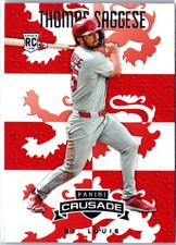 Thomas Saggese 2025 Panini Crusade St. Louis Cardinals #63