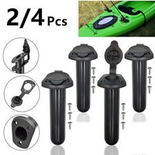 2PC Flush Mount Fishing Boat Rod Holder Kayak Boat Fishing Tackle Accessory Tool