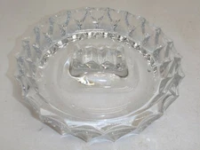 Heavy Thick Glass Ashtray