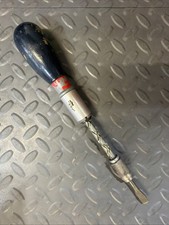 Vintage STANLEY Yankee Handyman Push Drill Screwdriver No. 133H Wood Handle USA