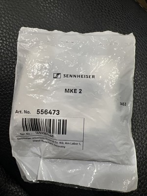 Sennheiser MKE 2 Gold Series with Locking 3.5mm Connector & Accessories (Black)