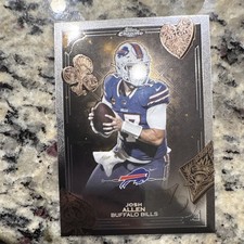 Topps Chrome Fortune 15 Insert Josh Allen #F15-7 2025 Buffalo Bills NFL