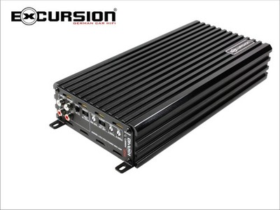 eXcursion HXA 40 SQL - 2 Kanal Verstärker - Auto-Hifi - 1x 800 Watt RMS @ 4 Ohm