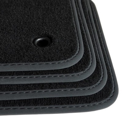 For Dodge Caliber Velour Floor Mats 2007 2012   Black