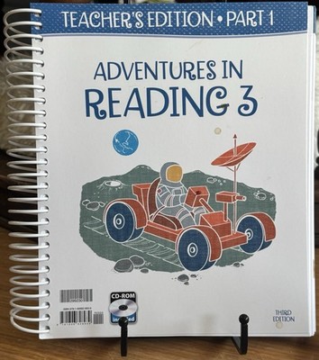 BJU Press 3rd ADVENTURES IN READING 3A Teacher s Ed/Worktext/Book ~ See Pics