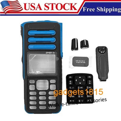 NEW DP4801 Ex Front Housing Cover Case Kit for XIR P8668EX DGP8550 Ex Radio