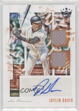 2020 Panini Diamond Kings DK Material Signatures Jaylin Davis #DKMS-JA Auto 1o3